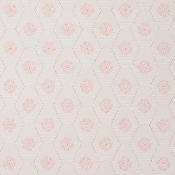Schumacher Wallcovering Hive Bloom Blush 5013163 Wallcovering Paper UNITED KINGDOM </p><p>Repeat: H: VERT. 4 1/2" (11CM), V: VERT. 4 1/2" (11CM) 27 - My Fabric Connection -
