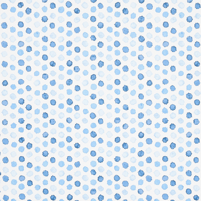 Schumacher Wallcovering Mini Bursts Blues 5013100 Wallcovering Paper UNITED STATES OF AMERICA </p><p>Repeat: H: HORZ. 13 1/2" (34CM), V: VERT. 12 5/8" (32CM) 27 - My Fabric Connection -