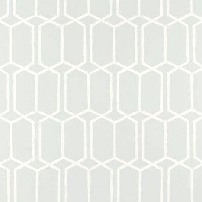 Schumacher Wallcovering Modern Trellis Cirrus 5003280 Wallcovering Paper UNITED STATES OF AMERICA </p><p>Repeat: H: HORZ. 6 3/4" (17CM), V: VERT. 12 1/2" (32CM) 27 - My Fabric Connection -