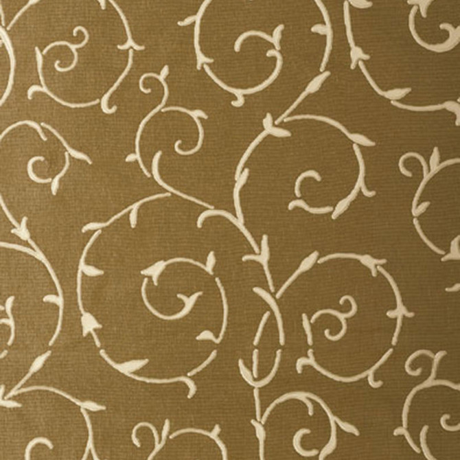 Schumacher Wallcovering Pamona Vine Fawn 5003394 Wallcovering Paper USA </p><p>Repeat: H: , V: 27 - My Fabric Connection -