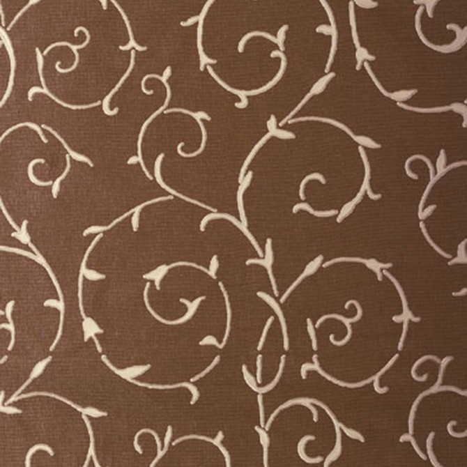 Schumacher Wallcovering Pamona Vine Cocoa 5003395 Wallcovering Paper UNITED STATES OF AMERICA </p><p>Repeat: H: , V: 27 - My Fabric Connection -