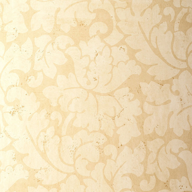 Schumacher Wallcovering Tolomei Damask Sand 5003691 Wallcovering Paper UNITED STATES OF AMERICA </p><p>Repeat: H: HORZ. 13 1/2" (34CM) , V: VERT. 25" (64CM) 27 - My Fabric Connection -