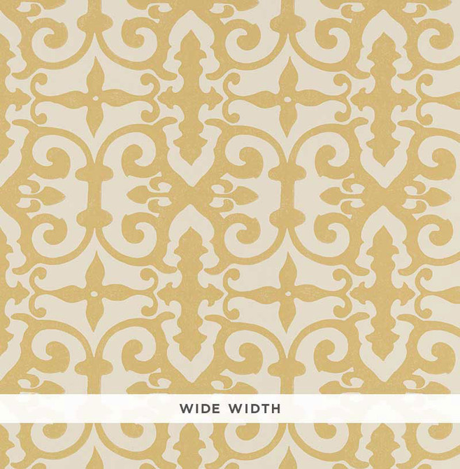 Schumacher Wallcovering Ferne Park Straw 5008042 Wallcovering Paper UNITED STATES OF AMERICA </p><p>Repeat: H: HORZ. 10 1/4" (26CM) , V: VERT. 10 1/2" (27CM) 53 - My Fabric Connection -