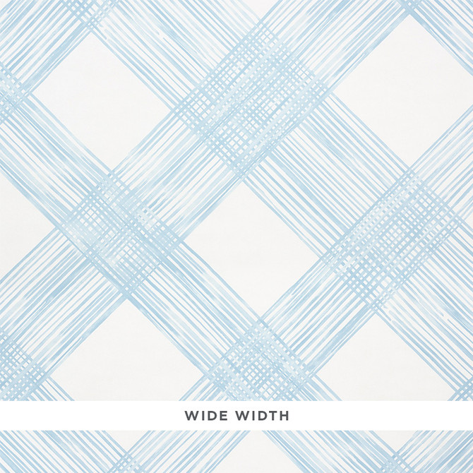 Schumacher Wallcovering Traverse Sky 5009711 Wallcovering Paper UNITED KINGDOM </p><p>Repeat: H: HORZ. 54" (137CM) , V: VERT. 54" (137CM) 57.5 - My Fabric Connection -