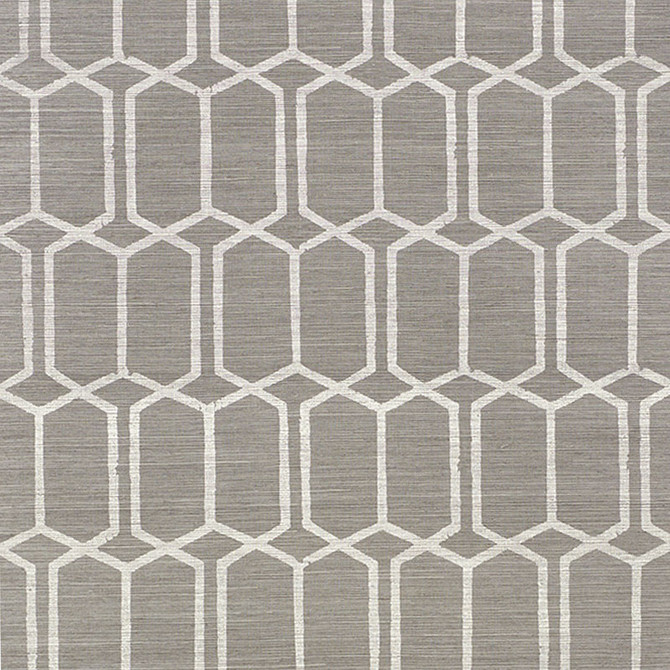 Schumacher Wallcovering Modern Trellis Sisal Charcoal 5010101 Wallcovering Paper UNITED STATES OF AMERICA </p><p>Repeat: H: HORZ. 6 3/4" (17CM) , V: VERT. 12 1/2" (32CM) 34.5 - My Fabric Connection -