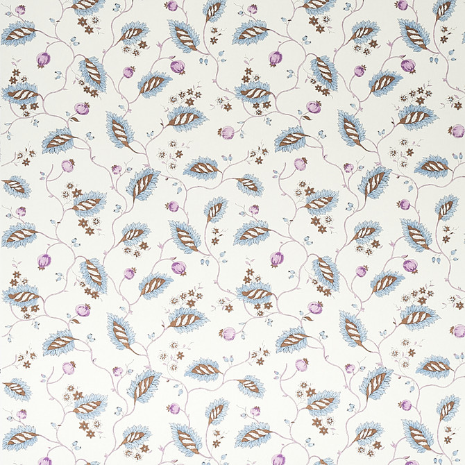 Schumacher Wallcovering Maryam Vine Sky & Plum 5011601 Wallcovering Paper UNITED STATES OF AMERICA </p><p>Repeat: H: HORZ. 13 1/2" (34CM), V: VERT. 11 5/8" (30CM) 27.5 - My Fabric Connection -
