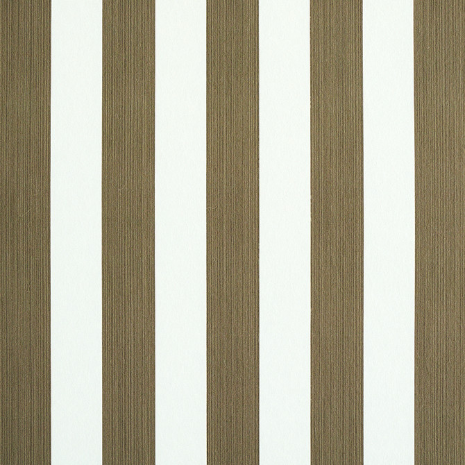 Schumacher Wallcovering Edwin Stripe Medium Mushroom 5011899 Wallcovering Paper UNITED STATES OF AMERICA </p><p>Repeat: H: HORZ. 2 4/9" (6CM), V: 0 27 - My Fabric Connection -