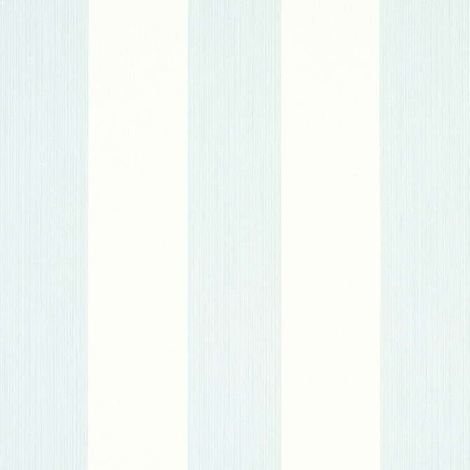 Schumacher Wallcovering Edwin Stripe Wide Sky 5011900 Wallcovering Paper UNITED STATES OF AMERICA </p><p>Repeat: H: HORZ. 4 1/2" (11CM), V: 0 27 - My Fabric Connection -