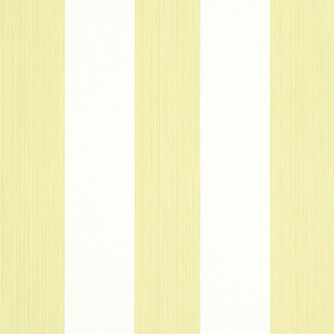Schumacher Wallcovering Edwin Stripe Wide Citron 5011908 Wallcovering Paper UNITED STATES OF AMERICA </p><p>Repeat: H: HORZ. 4 1/2" (11CM), V: 0 27 - My Fabric Connection -