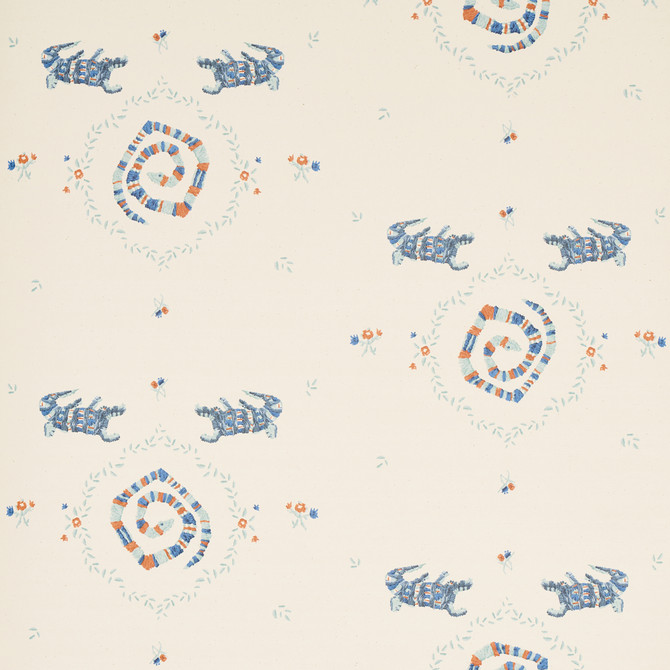 Schumacher Wallcovering Reptilia Warm Blue 5014191 Wallcovering Paper UNITED STATES OF AMERICA </p><p>Repeat: H: HORZ. 27" (69CM), V: VERT. 40.5" (103CM) 27" (69CM) - My Fabric Connection - Schumacher Wallcovering Reptilia Warm Blue 5014191 Wallcovering Paper UNITED STATES OF AMERICA </p><p>Repeat: H: HORZ. 27" (69CM), V: VERT. 40.5" (103CM) 27" (69CM) - My Fabric Connection -