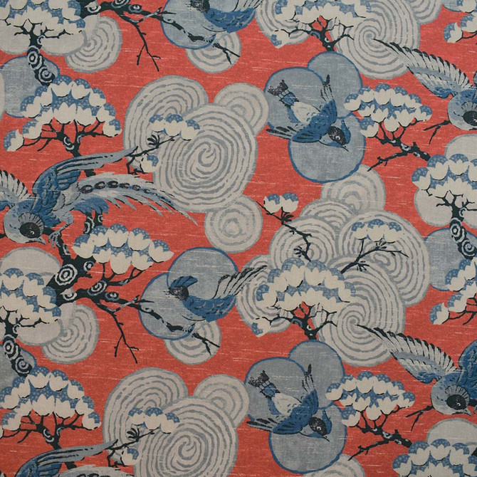 Greenhouse Fabric S5869 Rouge M15: Memos by Color 100% Cotton India 51,000 double rubs </p><p>Repeat: 27" H, 18" V 54" - My Fabric Connection -