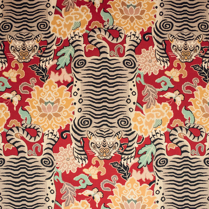 Greenhouse Fabric S5508 Blaze M14: Memos by Color 100% Cotton Spain 6,000 double rubs Soil & Stain Repellent </p><p>Repeat: 13.5" H, 32" V HD 54" - My Fabric Connection -