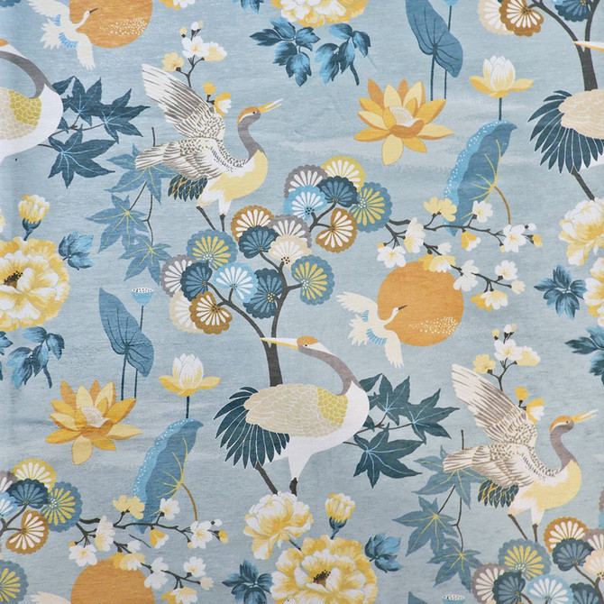 Greenhouse Fabric S5320 Mineral 100% Polyester China 50,000 </p><p>Repeat: 27.5" H, 28" V 56" - My Fabric Connection -