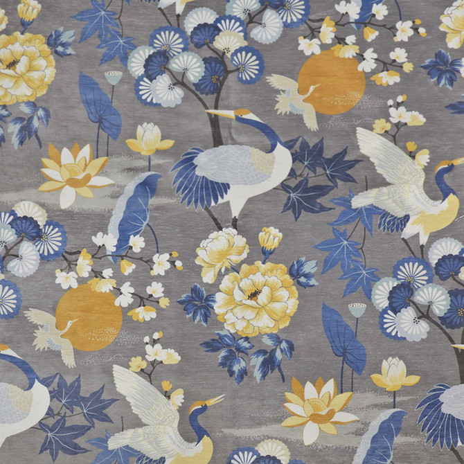 Greenhouse Fabric S5336 Dusk 100% Polyester China 50,000 </p><p>Repeat: 27.5" H, 28" V 56" - My Fabric Connection -