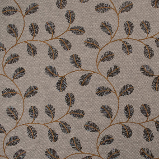 Greenhouse Fabric S5840 Cognac 71% Polyester, 29% Cotton With 100% Viscose Embroidery India 9,000 </p><p>Repeat: 10.4" H, 9.45" V 52" - My Fabric Connection -