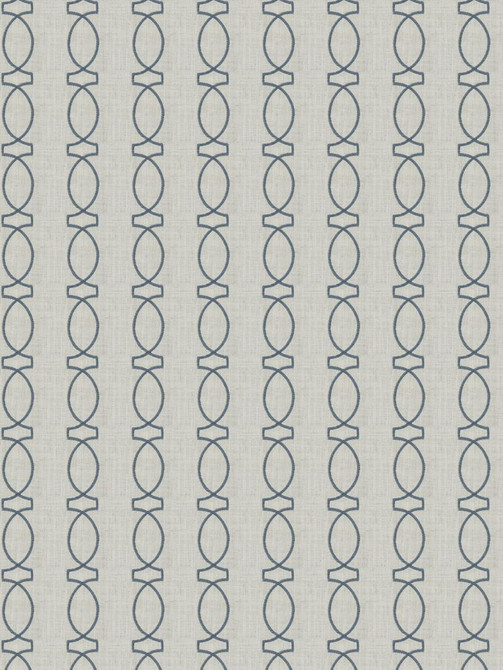 Fabricut Fabric 9086903 Virunum Lake Embroidered Expressions (2 Books) 85% Polyester, 11% Rayon, 4% Linen China see fabric sample Horizontal: 3.5 inches and Vertical: 3.75 inches 54 inch min (See samples) - My Fabric Connection -