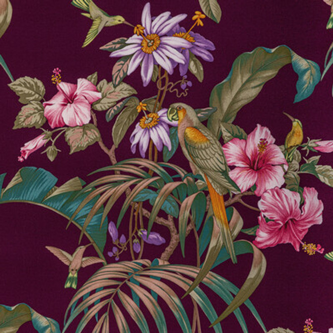 Brunschwig & Fils Fabric 8022129.10.0 Fabric COTTON - 100% Italy MEDIUM </p><p>Repeat: H: 26.77, V: 26.77 53.5 - My Fabric Connection -