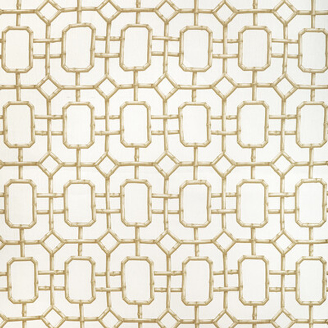 Kravet Fabric BAMBU FRET.166.0 Fabric LINEN - 100% United States </p><p>Repeat: H: 13.5, V: 17.992 54 - My Fabric Connection -