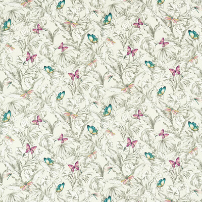 Clarke And Clarke Fabric F1513/02.CAC.0 Fabric COTTON - 100% India MEDIUM </p><p>Repeat: H: 27.17, V: 24.8 54.33 - My Fabric Connection -