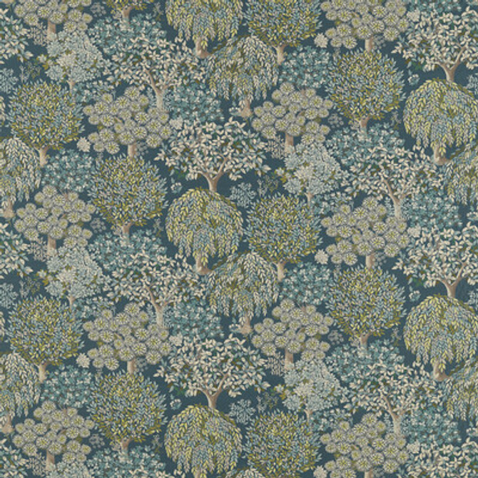 Clarke And Clarke Fabric F1562/04.CAC.0 Fabric COTTON - 80%;POLYESTER - 20% Spain MEDIUM </p><p>Repeat: H: 53.9, V: 24.6 53.9 - My Fabric Connection -