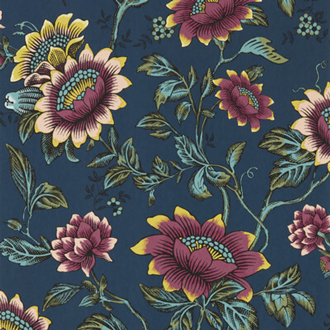 Clarke And Clarke Wallcovering W0134/03.CAC.0 Wallcovering NON WOVEN - 100% United Kingdom </p><p>Repeat: H: 0, V: 25.2 20.5 - My Fabric Connection -