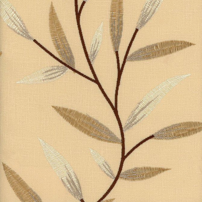 Heritage Fabric Lakeside Parchment - 79% Cotton/21% Polyester USA or Imported Horizontal: and Vertical: 55" - My Fabric Connection -