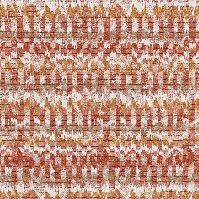 Charlotte Fabric D3054 Cinnamon Cityscapes II 100% Polyester Asia Exceeds 136,000 Wyzenbeek Rubs (Heavy Duty) </p><p>Repeat: Horizontal 7" x Vertical 15" 54 Inches - My Fabric Connection -