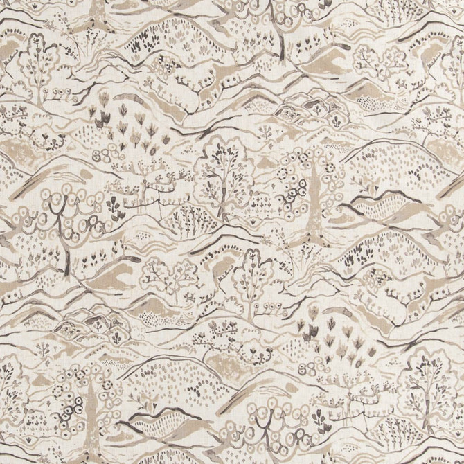 Charlotte Fabric D3334 Fawn Linen Prints 95% Polyester, 5% Linen Asia Exceeds 100,000 Wyzenbeek Rubs (Heavy Duty) </p><p>Repeat: Horizontal 28" x Vertical 27.5" 54 Inches - My Fabric Connection -