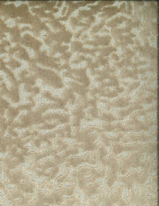 Norbar Fabric Ellen Sand HEIRLOOM 66% POLYESTER 34% VISCOSE INDIA 19 1/2"V 13 1/2"H 54" - My Fabric Connection -