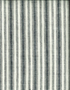Norbar Fabric Lawson Domino 955 LINCHEX 100% LINEN INDIA 1 3/8"H 54" - My Fabric Connection -