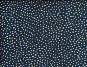 Norbar Fabric Gifford Navy MACBETH 70% RAYON 30% POLYESTER CHINA 3 1/2"V 5 1/2"H 58 - My Fabric Connection -