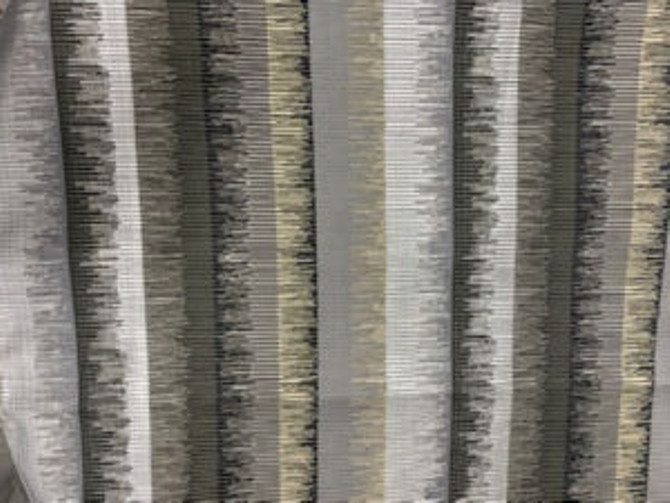 Norbar Fabric Messina Gunmetal SENSATION 100% POLYESTER CHINA 10 1/2"V 14 1/4"H 110 - My Fabric Connection -