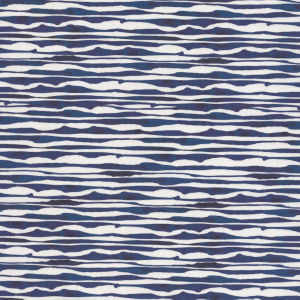 Norbar Fabric Thai Navy SUNTASTIC 100% ACRYLIC ITALY 12 1/4"V 12 1/2"H 63 - My Fabric Connection -