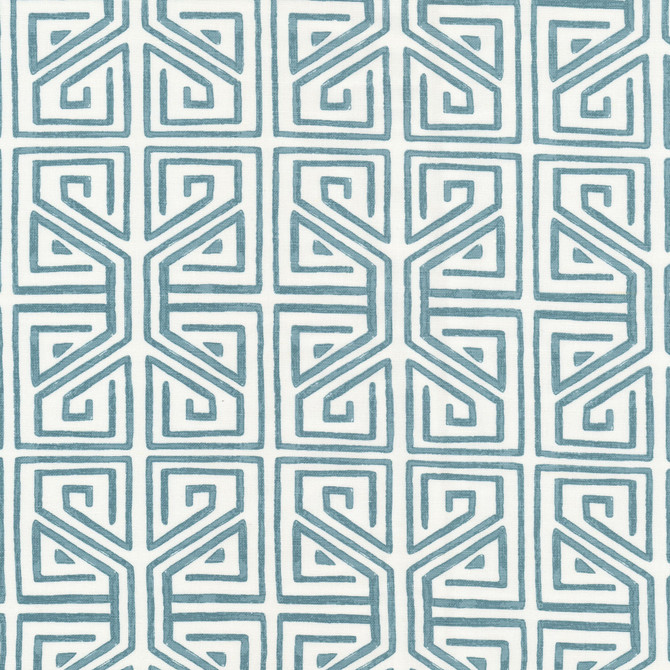 Stout Fabric Revelry 3 Aqua Fabric 58%LIN 42%COT INDIA </p><p>Repeat: H: 6.250, V: 7.625 54 in - My Fabric Connection -