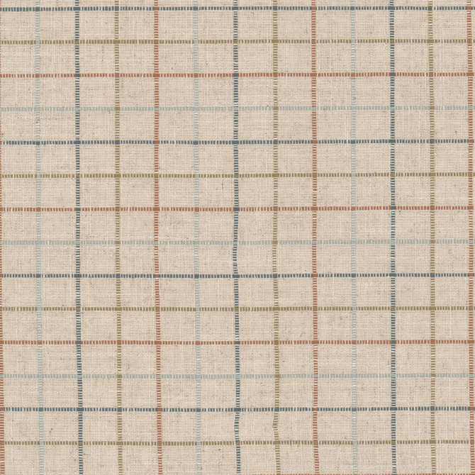 Stout Fabric Calais 3 Paprika RAINBOW LIBRARY GINGER/POPPY 33%POL 33%COT 17%SVI 17%LIN INDIA Horizontal: 3.750 and Vertical: 3.750 55 in - My Fabric Connection -