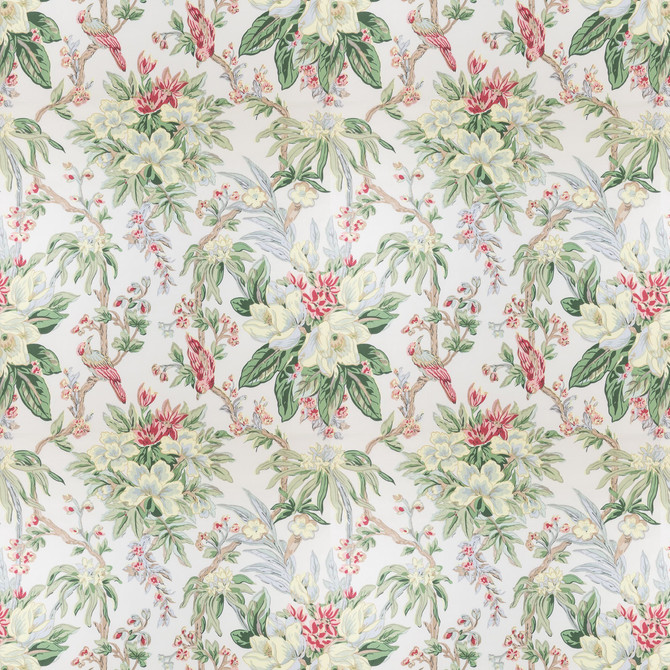 Bassett Mcnab Fabric 7831-1 Veranda Petal Fabric 100%COT USA </p><p>Repeat: H: 27.000, V: 27.500 56 in - My Fabric Connection -