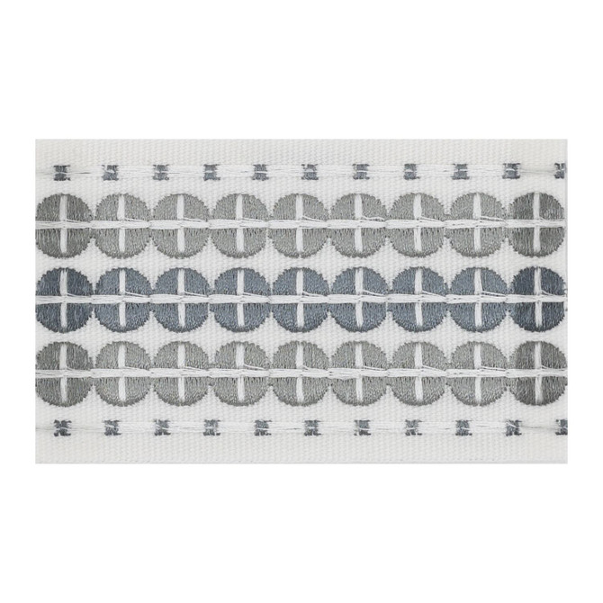 Stout Trim Oberlin Tape 5 Pewter SMALL WONDERS TRIM 100%POL CHINA MARTINDALE WEAR TEST (25 000 CIRCULAR RUBS) Horizontal: 0.375 and Vertical: 0.000 2.38 in - My Fabric Connection -