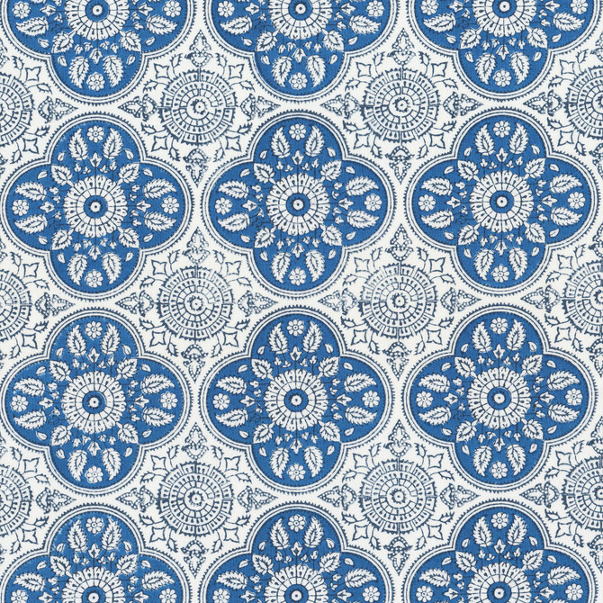 Aoc Fabric Tucson 1 Bluebird Fabric 54%LIN 46%COT INDIA </p><p>Repeat: H: 5.875, V: 5.875 54 in - My Fabric Connection -