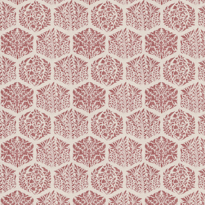 Stout Fabric Bremond 1 Rosewood THE ART OF COLOR HANDCRAFTED 59%COT 41%LIN INDIA Horizontal: 10.375 and Vertical: 15.750 54 in - My Fabric Connection -