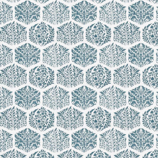 Stout Fabric Bremond 3 Lagoon THE ART OF COLOR HANDCRAFTED 59%COT 41%LIN INDIA Horizontal: 10.375 and Vertical: 15.750 54 in - My Fabric Connection -