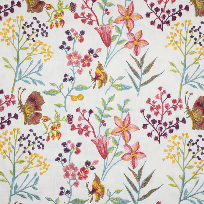 Stout Fabric Biran 1 Partytime Fabric 100%Cot %Vemb India </p><p>Repeat: H: 17.375, V: 0 51.5 in - My Fabric Connection -
