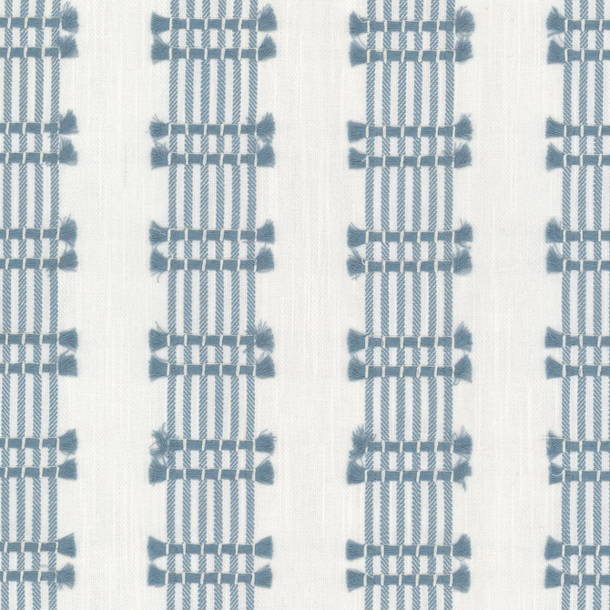 Stout Fabric Eyelash 1 Chambray RAINBOW LIBRARY HAZE/SKY 81%COT 19%POL %CEMB INDIA Horizontal: 3.875 and Vertical: 2.125 53.5 in - My Fabric Connection -