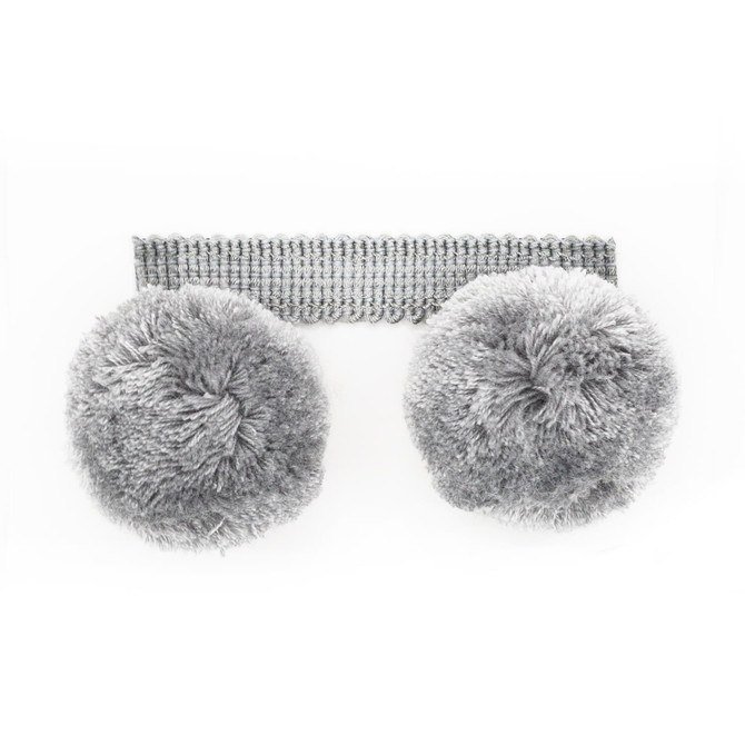 Stout Trim Bubble Tassel Fringe 4 Slate Trim 94%ACR 6%SVI CHINA </p><p>Repeat: H: 2.750, V: 0.000 2.75 in - My Fabric Connection -