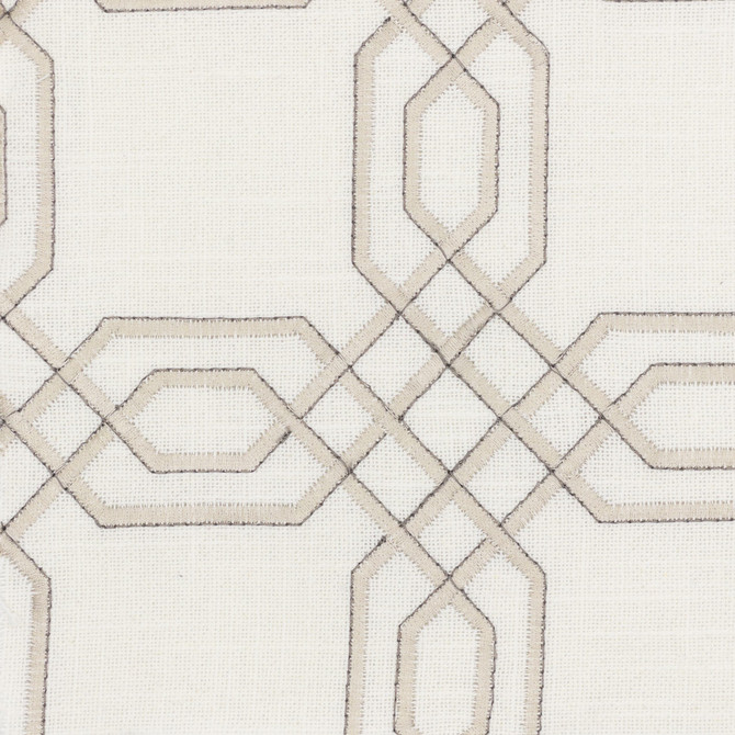 Stout Fabric Lorient 1 Mushroom Fabric 100%COT %PEMB INDIA </p><p>Repeat: H: 5.500, V: 5.000 50 in - My Fabric Connection -