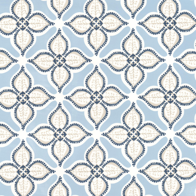 Aoc Wallcovering W03Vl-7 Glimmer Breeze ART OF COLOR HERITAGE WALLPAPER II 100%PA USA Horizontal: 4.500 and Vertical: 4.500 27 in - My Fabric Connection -