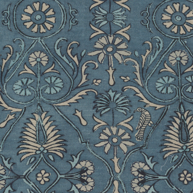 Stout Fabric Smile 1 Dresden Fabric 75%Cot 25%Lin Pakistan Flame Retardant-U.F.A.C. Class 1 Catb 117-2013 Wyzenbeek 15 000 Double Rub Wear Test (Heavy Duty) </p><p>Repeat: H: 27, V: 7.75 54 in - My Fabric Connection -