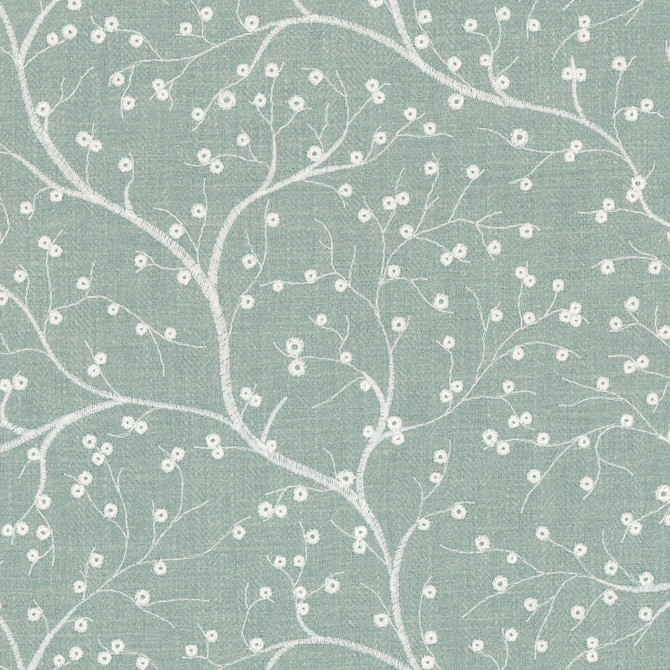 Stout Fabric Crumpet 3 Aqua Fabric 25%Cot 25%Svi 25%Pol 25%Lin %Cemb India </p><p>Repeat: H: 10.625, V: 5.75 55 in - My Fabric Connection -