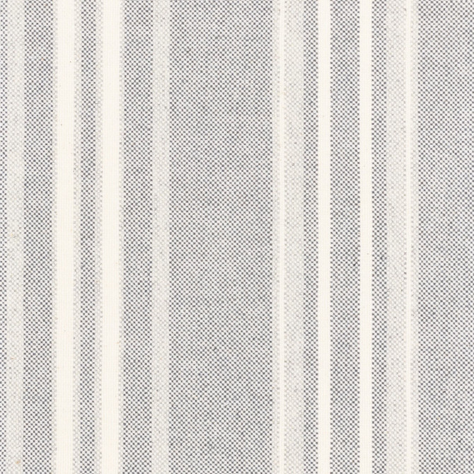 Stout Fabric Malibu 1 Smoke JUST STRIPES NATURAL/CHARCOAL 88%COT 12%POL USA FLAME RETARDANT-U.F.A.C. CLASS 1 CATB 117-2013 WYZENBEEK 50 000 DOUBLE RUB WEAR TEST (HEAVY DUTY) Horizontal: 0.000 and Vertical: 6.750 54 in - My Fabric Connection -