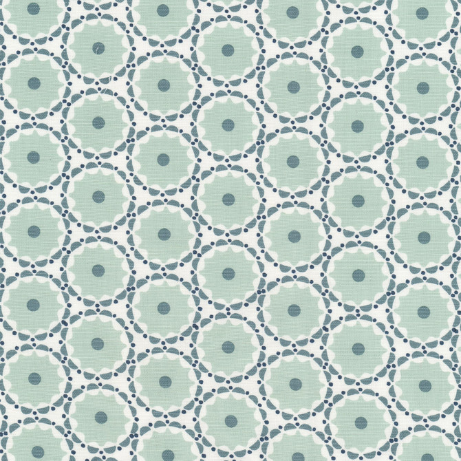 Stout Fabric Fleecy 1 Vapor RAINBOW LIBRARY VAPOR/SEAGLASS 58%LIN 42%COT INDIA Horizontal: 3.375 and Vertical: 1.875 54 in - My Fabric Connection -