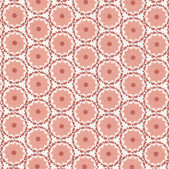 Stout Fabric Fleecy 2 Blossom Fabric 58%LIN 42%COT INDIA </p><p>Repeat: H: 3.375, V: 1.875 54 in - My Fabric Connection -